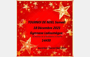 Tournoi Interne de Noël 2021